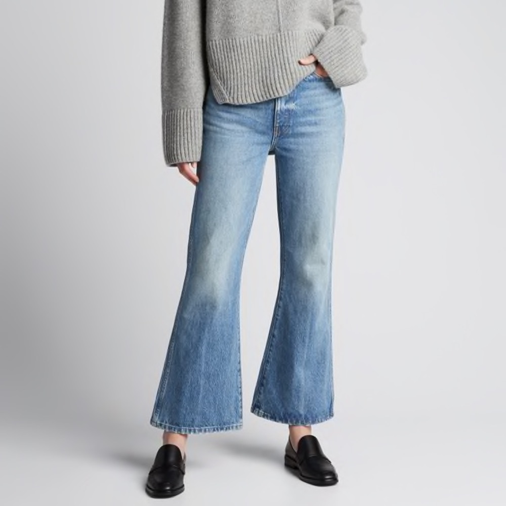 Khaite Gabbie flare jeans